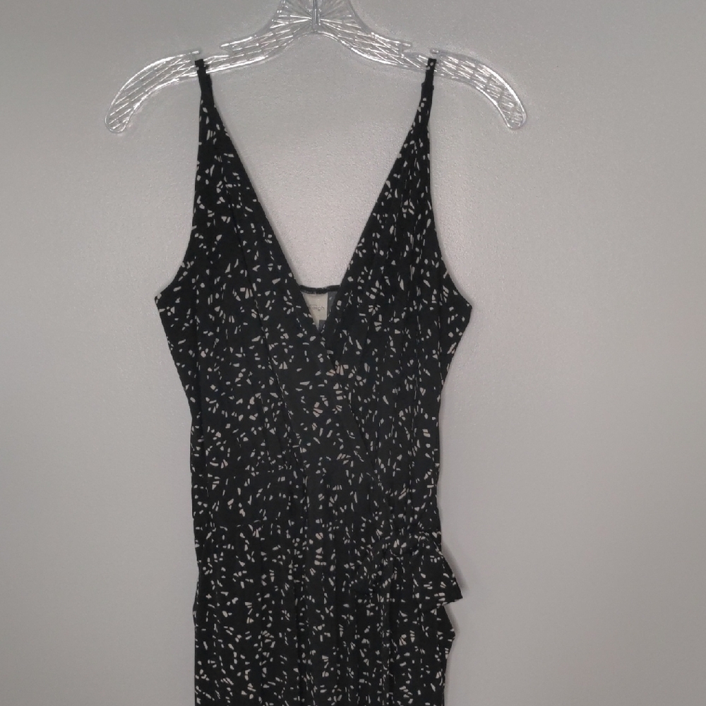 EUC✨KAILEIGH women's XL black & cream Rochelle Knit Jumpsuit from Stitch Fix - Picture 4 of 17